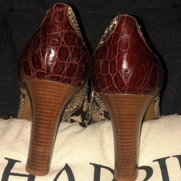 Franco Barbieri Python & Crocodile  Leather Upper - Picture 3 of 8
